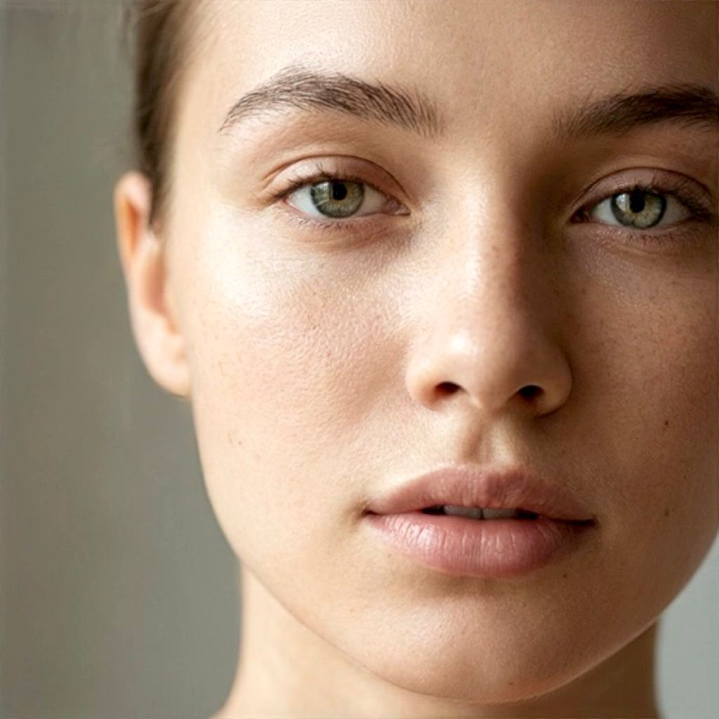 Beautiful woman with radiant skin