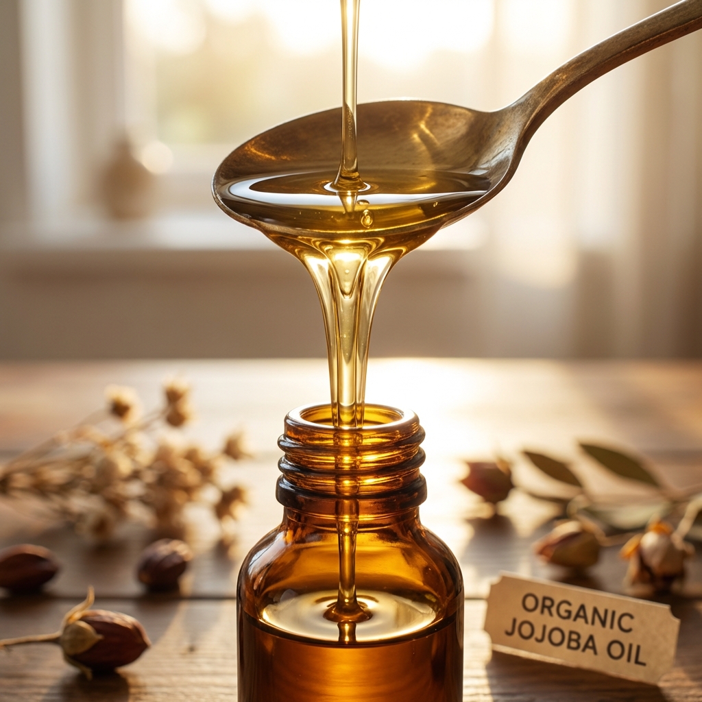 Jojoba Oil Pour